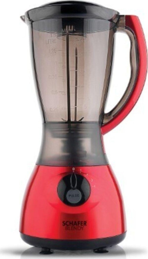 Blendy Sürahi Blender 2 Parça Kırmızı
