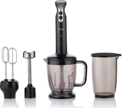 Meister Mega Blender Set 11 Parça Siyah