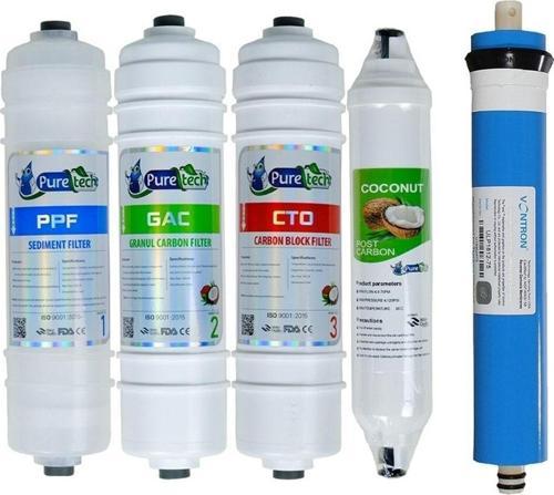 - Puretech 5'Li Filtre Seti Membranlı