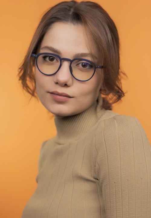 Lucia Mat Lacivert Unisex Bilgisayar Ekran Gözlüğü