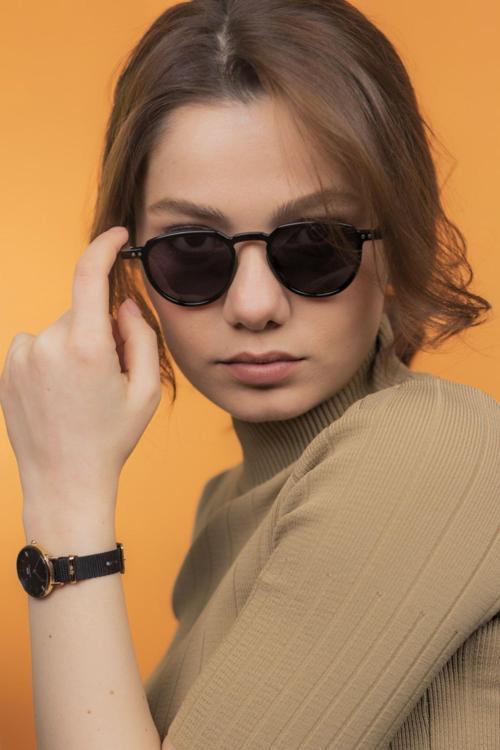 Lucia Siyah Unisex Güneş Gözlüğü