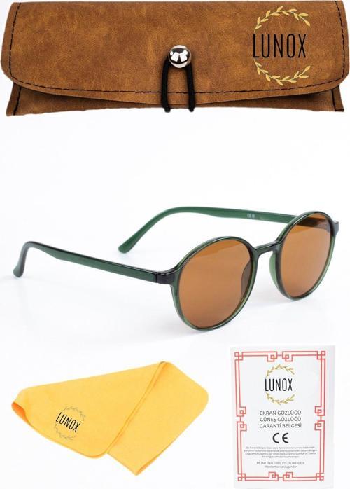 Floki Yeşil-Kahve Kemik Unısex Güneş Gözlüğü