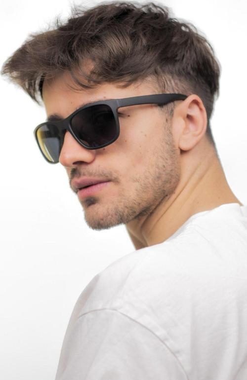 Mita Mat Siyah Polarize Unisex Güneş Gözlüğü