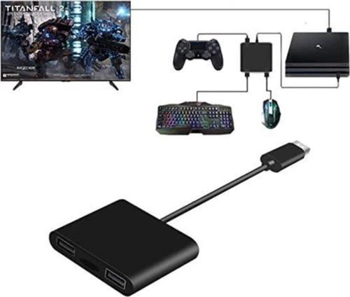 Ps4 Xbox Uyumlu One Nintendo Switch Uyumlu Mouse Klavye Dönüştürücüsü