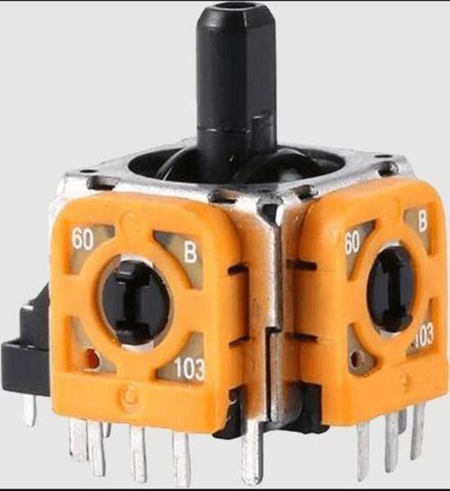1 Adet Orijinal Turuncu Analog Motor 10 Kohm Playstation Ve Xbox Uyumlu