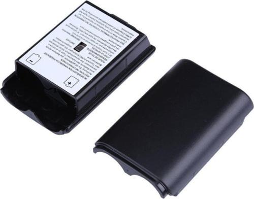 Xbox 360 Kumandası Uyumlu Pil Kapağı Pil Yuvası Siyah