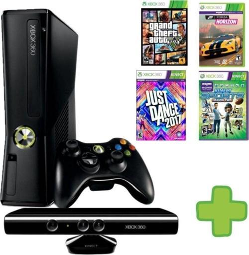 MICROSOFT Xbox 360 - Kinect Kamera - 30 Oyun - 250 Gb