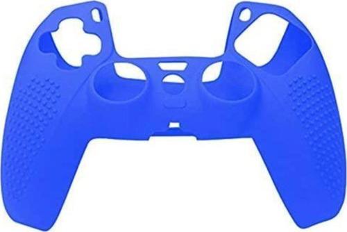 Mavi Playstation 5 Ps5 Uyumlu Kol Kılıfı Dualshock 5 Kabartmalı Kılıf