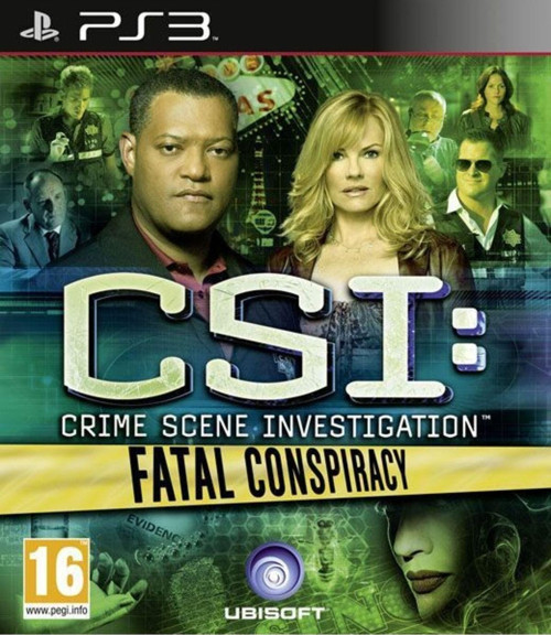 Csı Crime Scene Investıgation Fatal Conspıracy Ps3 Oyunu Orijinal