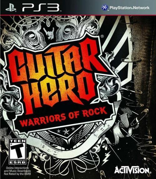 Guitar Hero Warrıors Of Rock Ps3 Orijinal Playstation 3 Oyun