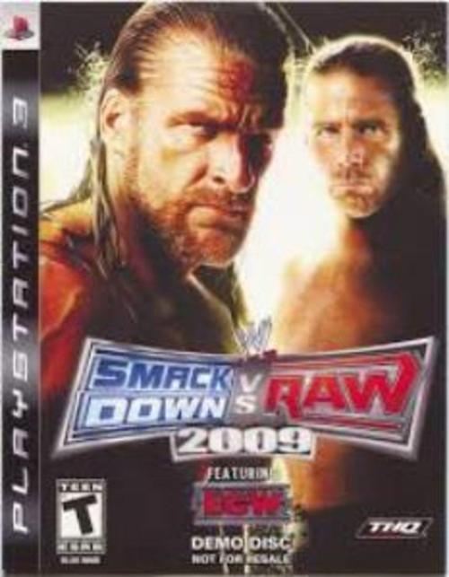 Smackdown Vs Raw 2009 Ps3 Playstation 3 Oyunu Orijinal Kutulu