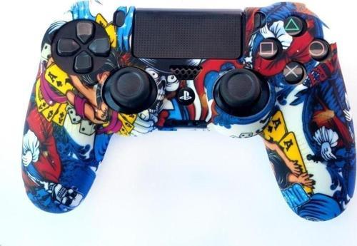 Playstation 4 Desenli Kol Koruyucu Silikon Kılıf 4P4