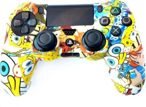 Playstation 4 Desenli Kol Koruyucu Silikon Kılıf 5P4
