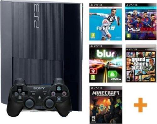 Playstation 3 Super Slim 500 Gb Ve 1 Kol Ve 40 Oyun