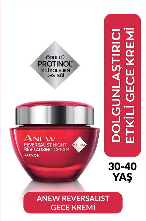 Anew Reversalist Yenileyici Gece Yüz Kremi 50 Ml.