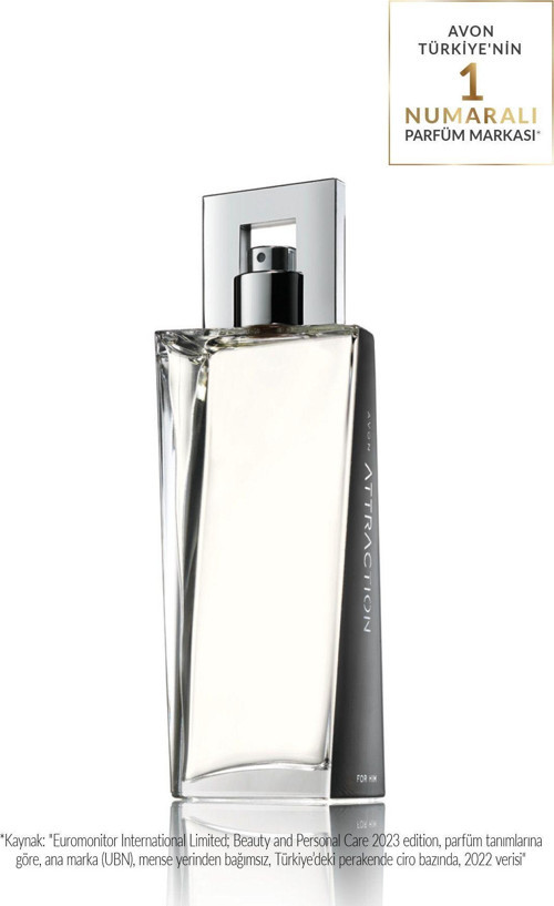 Attraction Erkek Parfüm Edt 75 Ml.