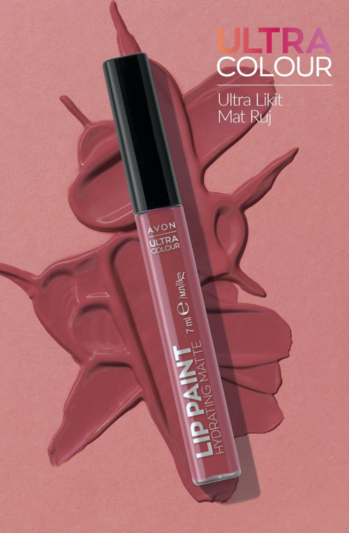 Ultra Colour Ultra Likit Mat Ruj 7 Ml. Velvet Hibiscus