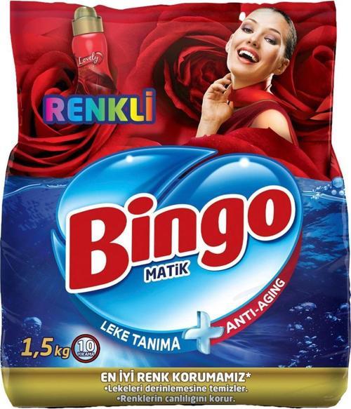 Toz Çamaşır Deterjanı 1.5 Kg Renkli