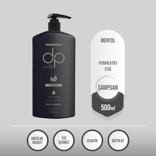 Dp Pro Tuzsuz Mentol Şampuan 500 Ml