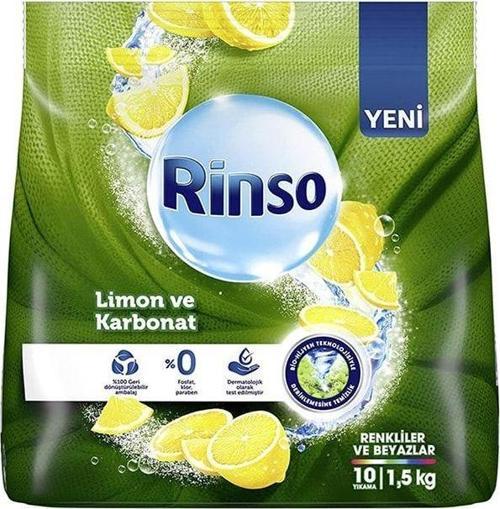 Toz Deterjan Limon Renkliler Ve Beyazlar 1,5 Kg