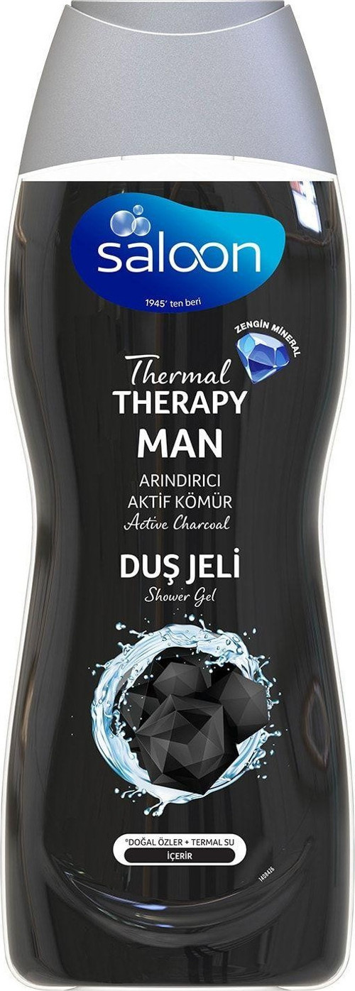 Thermal Therapy Man Duş Jeli Aktif Kömür 450 Ml
