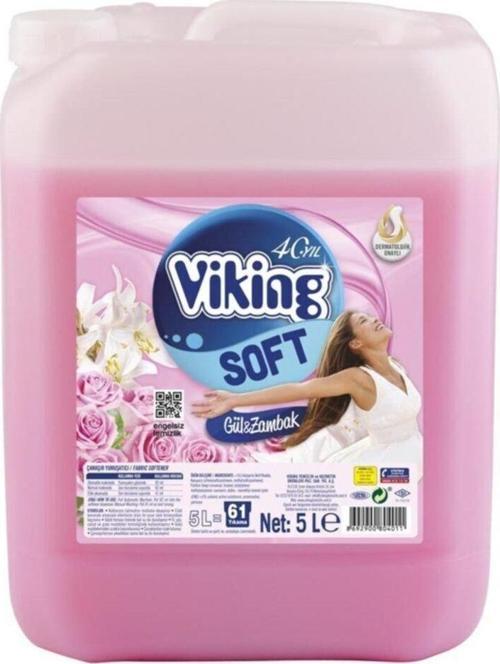 Gül Zambak Kokulu Yumuşatıcı 5Lt