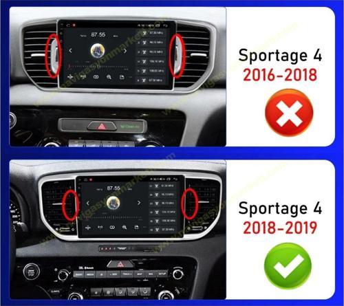 Kia Sportage 2019-2021 Uyumlu 9 İnç 4-32 Gb Multimedya Kamera