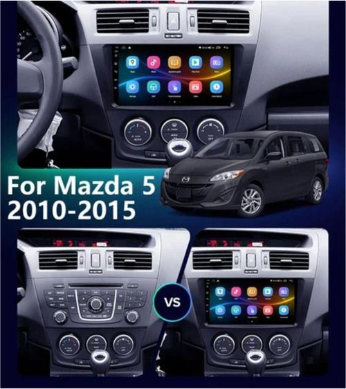 Mazda 5 2010-2013 Uyumlu 9 İnç 4-32 Gb Multimedya Kamera