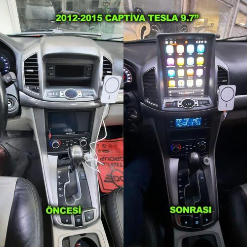 Chevrolet Captiva  2012-2015 Uyumlu 9.7 İnç Tesla Multimedya