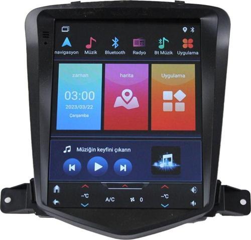 Chevrolet Cruze 2007-2012 Uyumlu 9.7 İnç Tesla Multimedya