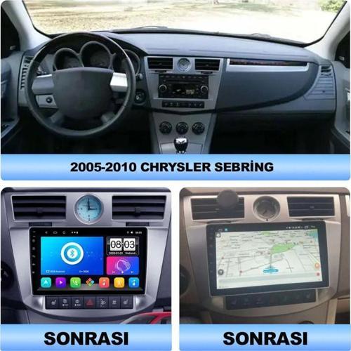 Chrysler Sebring 2005-2010 Uyumlu 2+32 Gb 9 İnç Multimedya
