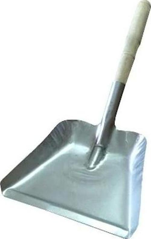 Master Geniş Metal Faraş Kürek Soba Küreği Çöpçü Küreği Saplı