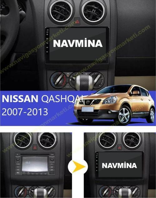 Nissan Qashqai 2007-2013 Uyumlu 9 İnç 4-32 Gb Multimedya