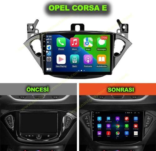 Opel Corsa E 2017-2019 Uyumlu 9 İnç 4-32 Gb Multimedya