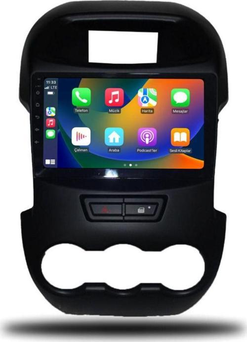 Ford Ranger 2012-2015 Uyumlu 9 İnç 2+32Gb Multimedya
