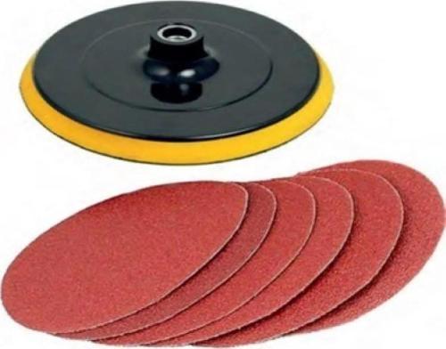 Yedekli Cırt Disk Zımpara Tabanı 115mm