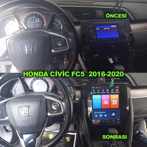 Honda Fc5 2016-2020 Uyumlu 9.7 İnç Tesla 2+32 Gb Multimedya