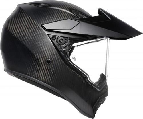 Ax-9 Kapalı Kask Mat Karbon M/S