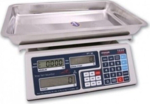 Pt 30 Kg 10 Gr Fiyat Hesaplamalı Terazi