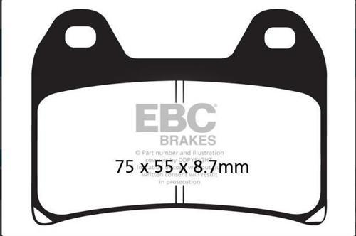 Fren Balatası Organik Fa244 Ktm Duke 640 690 790 Adventure 1050 1190 1290 141