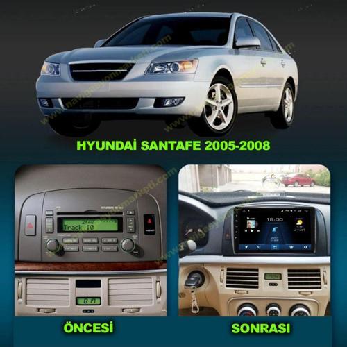 Hyundai Sonata 2005-2008 Uyumlu 9 İnç 4-32 Gb Multimedya