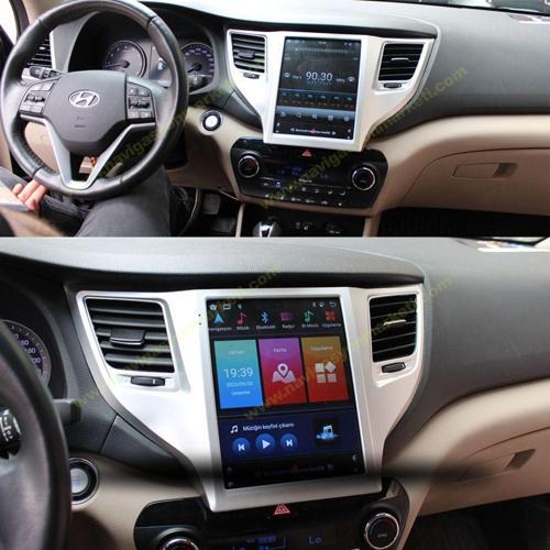 Hyundai Tucson 2015-2018 Uyumlu 9.7 İnç Tesla 4-32 Gb Multimedya