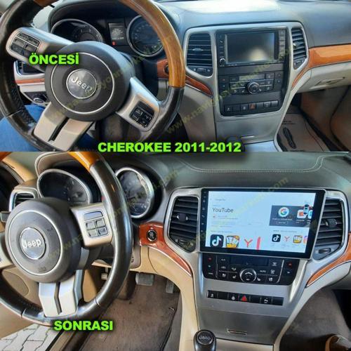 Jeep Cherokee 2011-2012 Uyumlu 9 İnç 4-32 Gb Multimedya