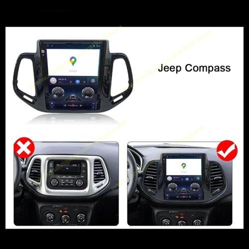 Jeep Compas 2016-2021 Uyumlu 9.7 İnç Tesla 4-32 Gb Multimedya
