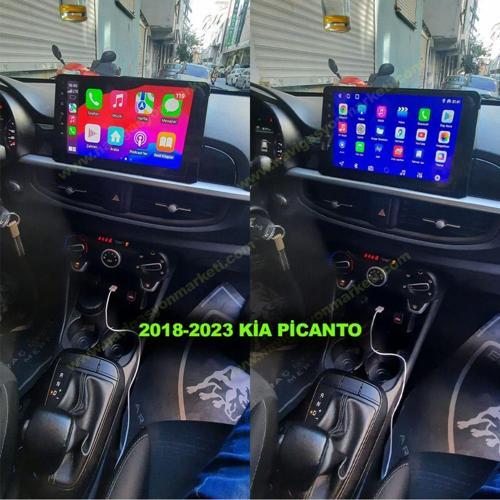 Kia Picanto 2018-2023 Uyumlu 9 İnç 4-32Gb Multimedya Kamera