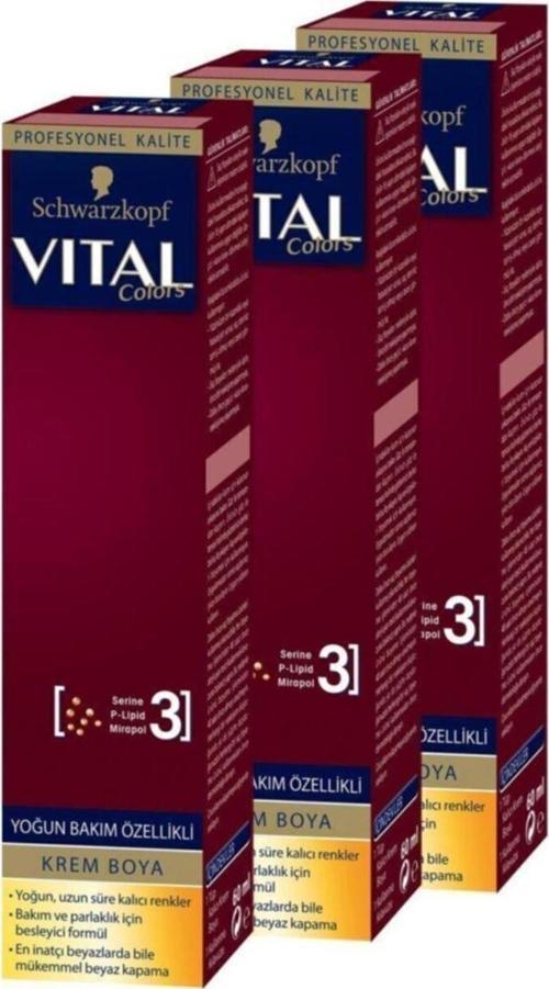 Saç Boyası 5-889 Şarap Kızılı X 3 Adet