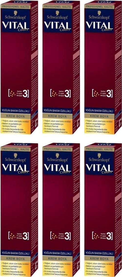 Colors Krem Tüp Saç Boyası 6-99 Viyole Kızıl 60 Ml X 6 Adet