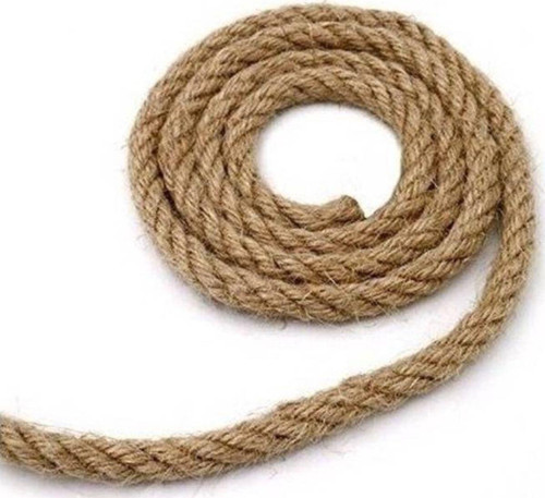 8 Mm 60 Metre Jüt Halat Kendir Urgan - Dekoratif Halat