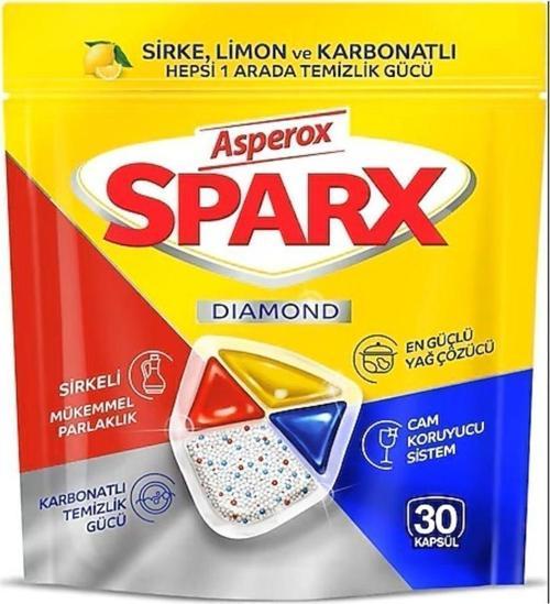 Sparx Bulaşık Makina Tablet Kapsül 30 Adet