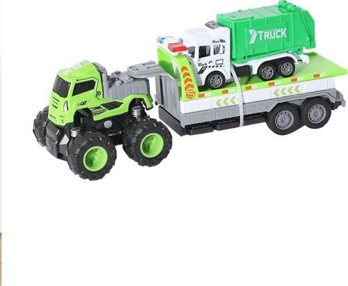 Bykrurg Klx600-365 Sürtmeli Die Cast 4X4 Temizlik Aracı Taşıyan Tır -Vardem Ticnew